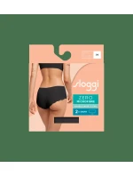 Dámské kalhotky ZERO Microfibre 2.0 Short 2P - BLACK - černé 0004 - SLOGGI