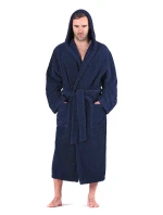 župan Athena s kapucí tmavě modrá