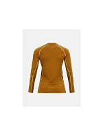 Termotriko PEAK PERFORMANCE Magic Crew Wool-blend Baselayer Women, hnědé Termotriko PEAK PERFORMANCE Magic Crew Wool-blend Baselayer Women, hnědé