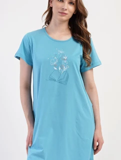 Dámské domácí šaty s krátkým rukávem Book