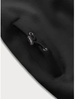 Dlouhá černá dámská mikina (AMG-855B) Dlouhá černá dámská mikina (AMG-855B)