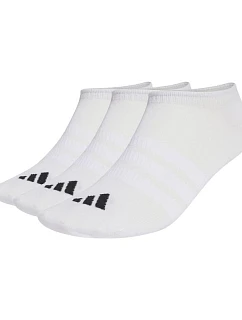 Adidas Thin&Light Sportswear No Show ponožky 3 páry bílé JZ0534
