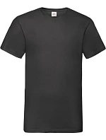 Fruit of the Loom Valueweight V-Neck T Tričko s výstřihem do V 16.1066 black