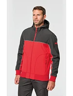 WK WK 450 Pracovní 3-vrstvá softshellová bunda 20.W450 black/orange WK WK 450 Pracovní 3-vrstvá softshellová bunda 20.W450 black/orange