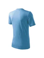 Basic tričko dětské azurově modrá