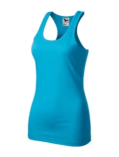 Racer tílko dámské tyrkysová