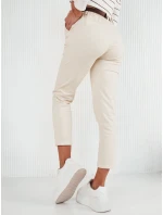 Dámské kalhoty CHITRAS ecru chinos FashionStreet UY1884 Dámské kalhoty CHITRAS ecru chinos FashionStreet UY1884