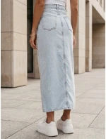 Modrá džínová sukně VIRTON FashionStreet CY0441