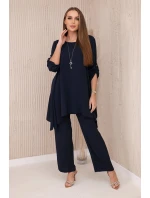 Sada halenky + kalhot s přívěskem námořnictvo