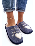 Dámské klasické pantofle s růžovou výstelkou Mabira