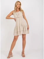 Šaty TW SK BI 1158.77 světle béžová Šaty TW SK BI 1158.77 světle béžová