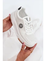 Dámské tenisky na platformě Big Star HI-POLY SYSTEM – bílé