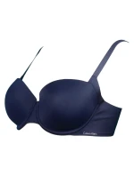 Podprsenka balkonová QF1833E-0PP modrá - Calvin Klein
