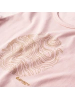 Dámské tričko Akuja Lososová s potiskem - Hi-Tec