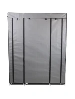 TEXTILNÍ ZAHRADA 175x133x43 cm tmavě šedá 28873