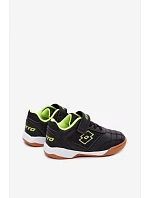 Dětské sportovní boty LOTTO WHIZZER 2600120K Černé Dětské sportovní boty LOTTO WHIZZER 2600120K Černé