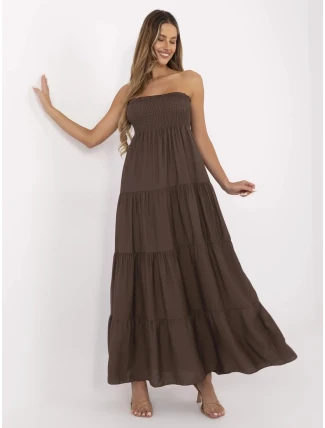 Šaty MI SK A2596.97 hnědé