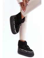 Dámské sněhule model 188648 Černá - SEASTAR Dámské sněhule model 188648 Černá - SEASTAR