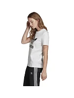Dámské tričko Trefoil W FM3306 bílé - Adidas Dámské tričko Trefoil W FM3306 bílé - Adidas