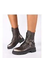 Dámské kotníkové boty M-806 grafitové - Solea