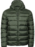 Tee Jays TJ 9646 Lehká pánská prošívaná bunda s kapucí 18.9646 deep green Tee Jays TJ 9646 Lehká pánská prošívaná bunda s kapucí 18.9646 deep green