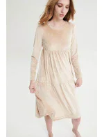 Vamp - Zimní sametové šaty 19334 - Vamp