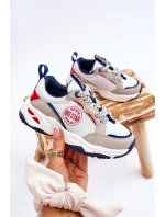 Dětská sportovní obuv Memory Foam System Big Star JJ374269 Bíle Dětská sportovní obuv Memory Foam System Big Star JJ374269 Bíle