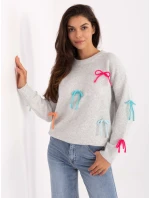 Jumper PM SW SC82.41 světle šedý Jumper PM SW SC82.41 světle šedý