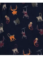 Boxerky 2MH-064 Šedomodrá - Atlantic Boxerky 2MH-064 Šedomodrá - Atlantic