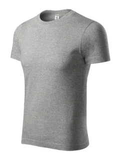 Peak tričko unisex tmavě šedý melír