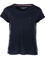 Dámské krátké tričko UW0UW01374 tmavě modré - Tommy Hilfiger