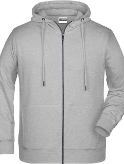 Daiber 8026 Pánská mikina s kapucí 02.8026 grey heather