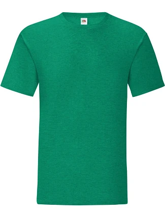 Fruit of the Loom Iconic 150 T Pánské tričko 16.1430 heather green