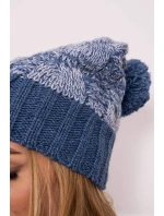 Čepice Paris fleece K213 denim Čepice Paris fleece K213 denim