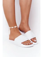 Dámské Nazouváky Big Star Bílé DD274A268