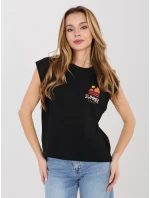 T shirt D12022M02769B czarny