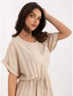 MI SK šaty A63751.67 béžové