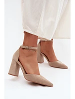 Lodičky na sloupku model 227161 Step in style