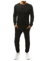 FashionStreet černá pánská tepláková souprava AX0377