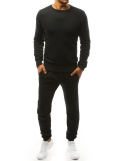 FashionStreet černá pánská tepláková souprava AX0377
