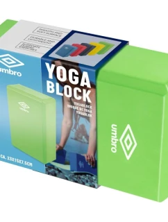 CVIČENÍ BLOK JÓGA PILATES FITNESS UMBRO GREEN