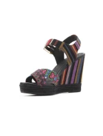 Geox W D82P6G 000AW C0042 dámské boty na platformě