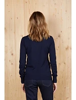 NEOBLU Sullivan Women Dámský svetr s výstřihem do V 24.3988 deep black