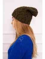 Fleecová čepice Sonia K201 khaki Fleecová čepice Sonia K201 khaki