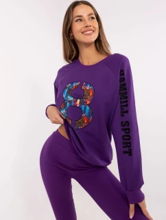 Sada EM KMPL 850.93 tmavě fialová