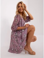LK SK 509388 šaty.88 fialová LK SK 509388 šaty.88 fialová
