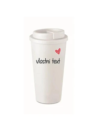 Vlastní text na cestovní termohrnek Vlastní text na cestovní termohrnek