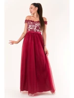 Dlouhé šaty model 134082 YourNewStyle Dlouhé šaty model 134082 YourNewStyle