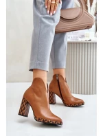 Boty na podpatku model 202122 Step in style Boty na podpatku model 202122 Step in style