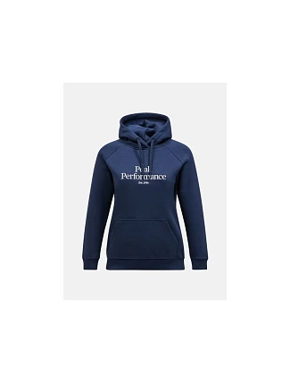 Mikina Peak Performance W Original Hood, modrá Mikina Peak Performance W Original Hood, modrá